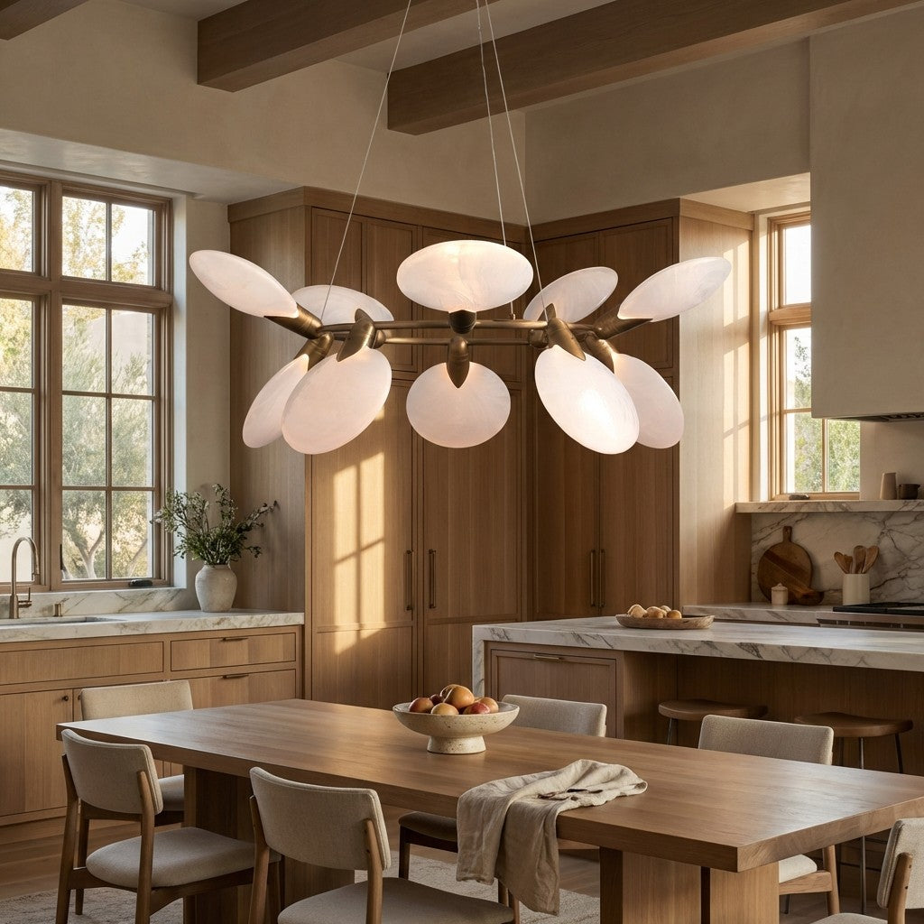 Lylam Glass Round Chandelier - XYlight