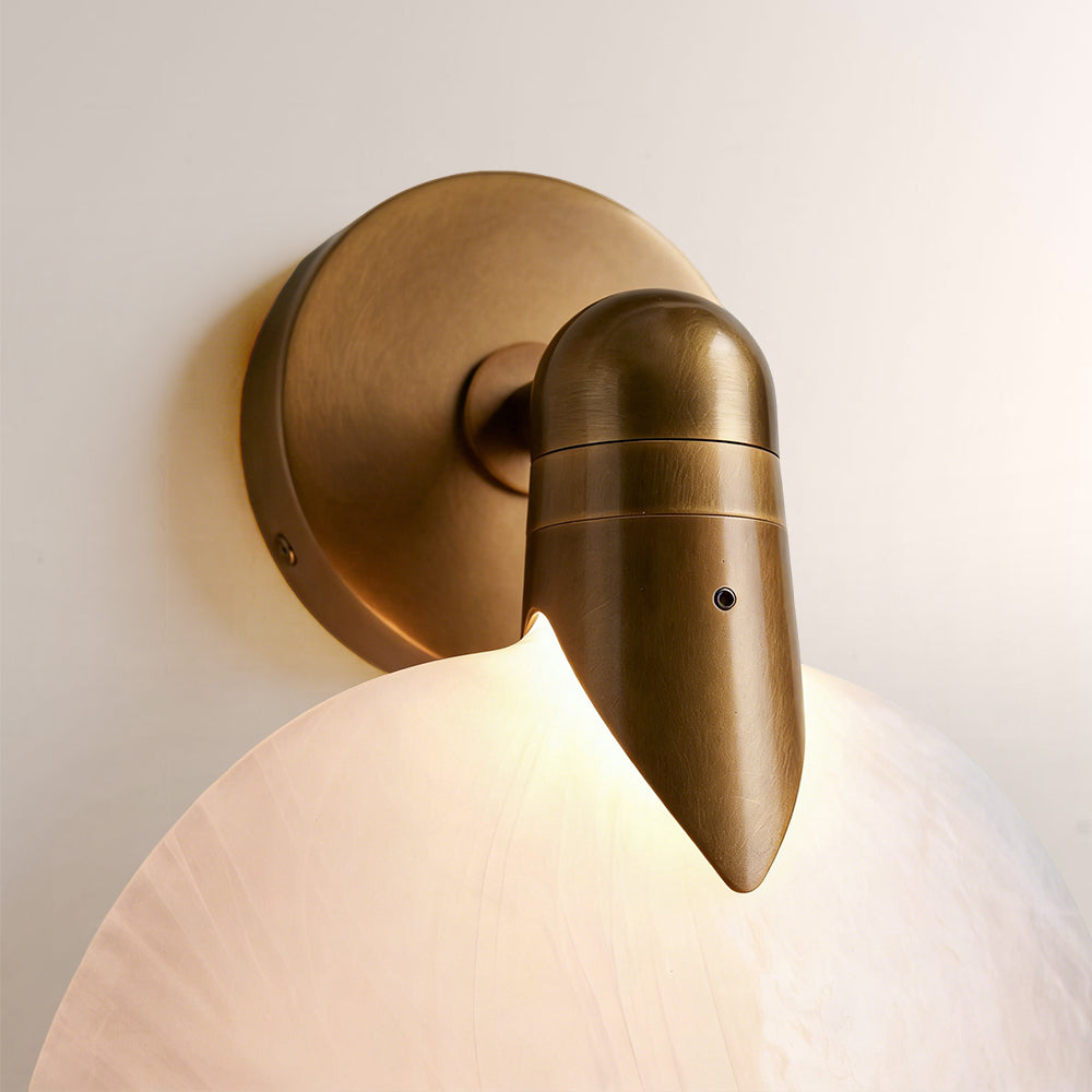 Lylo Orb Single Glass Wall Sconce - XYlight