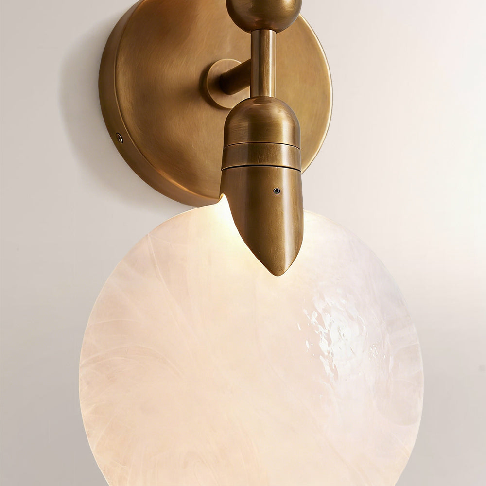 Lylo Textured Glass Double Wall Sconce - XYlight