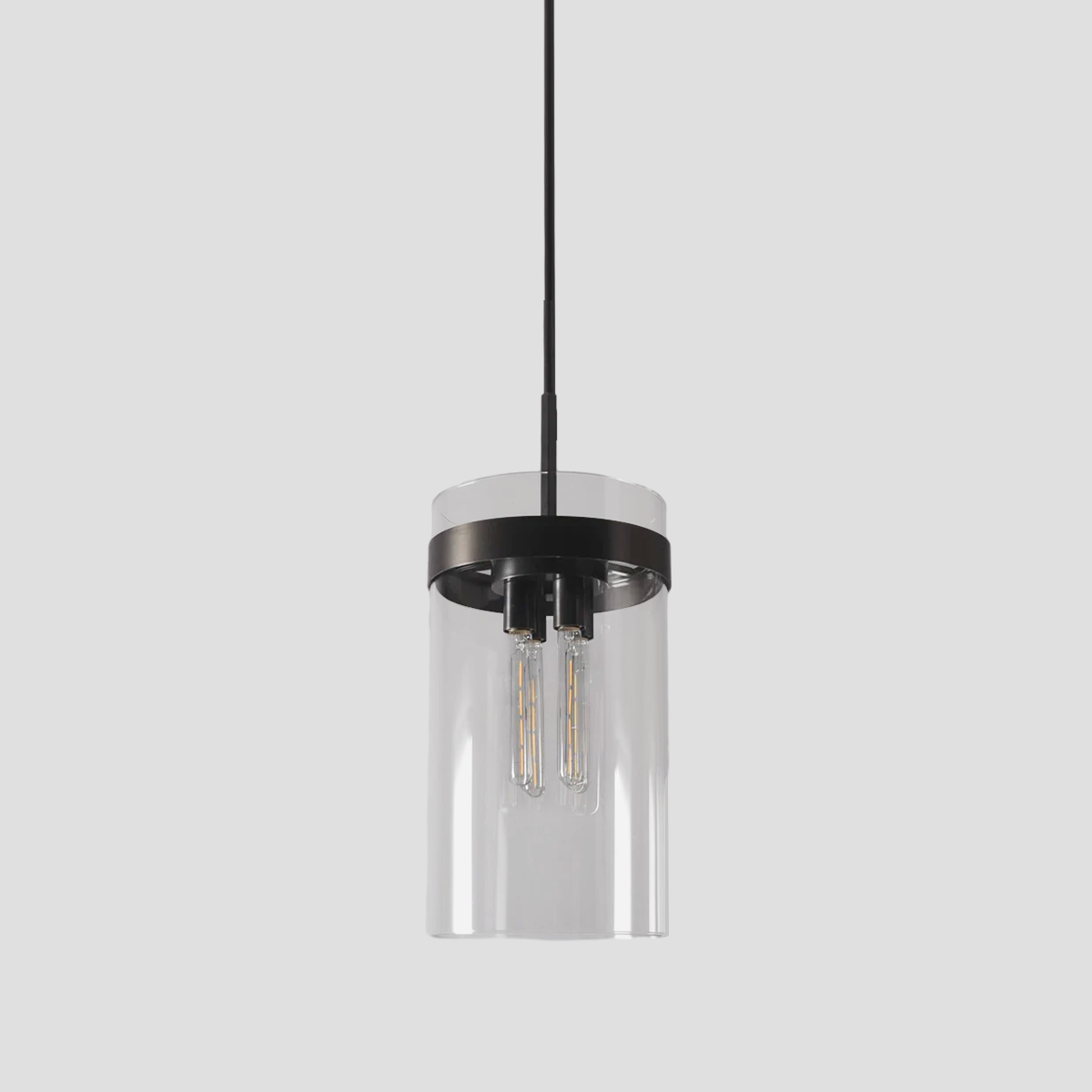 Mecivane Cylindrical Glass Pendant - XYlight