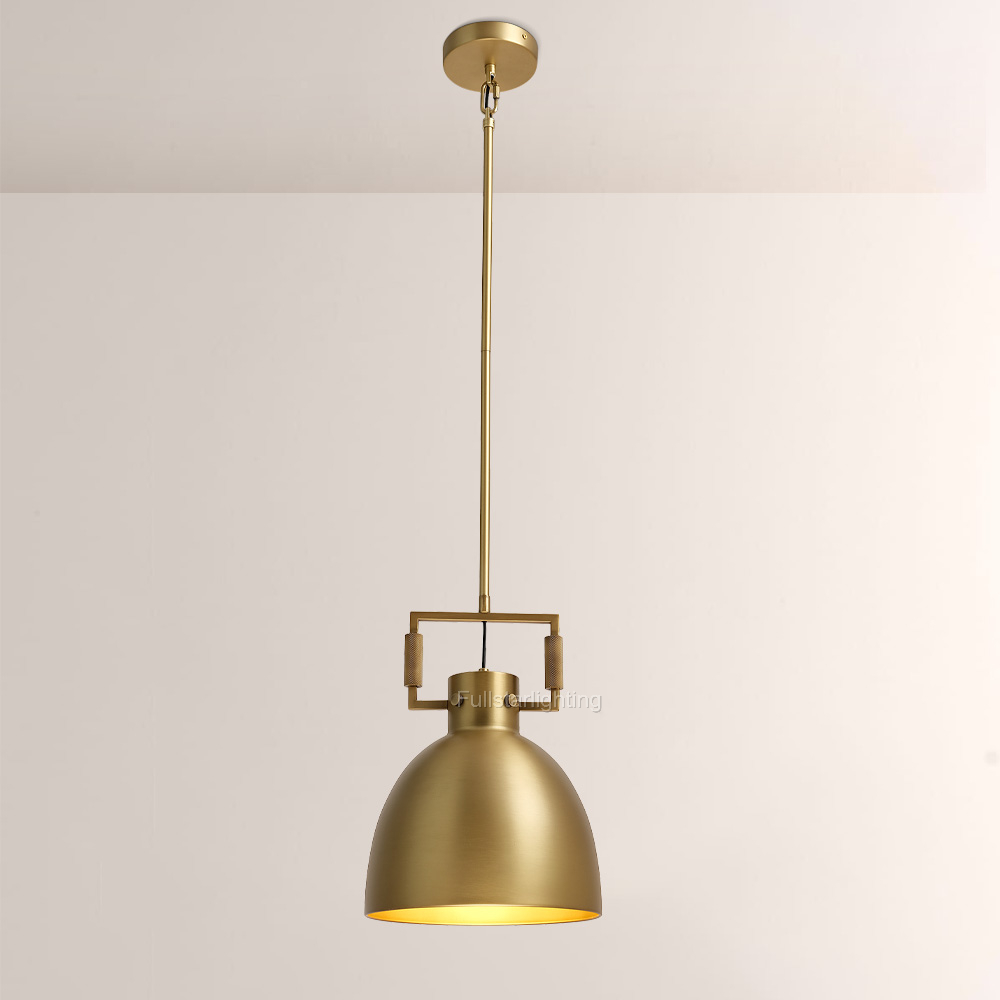 Mecivane Metal Cloche Pendant - XYlight