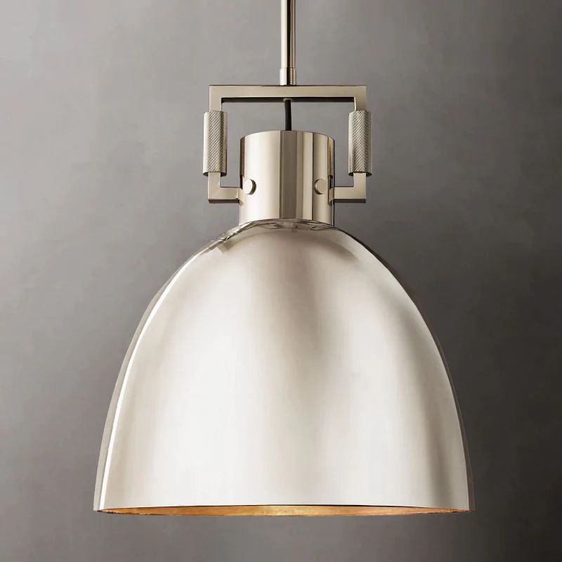 Mecivane Metal Cloche Pendant - XYlight