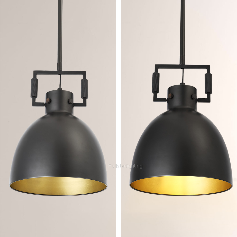 Mecivane Metal Cloche Pendant - XYlight