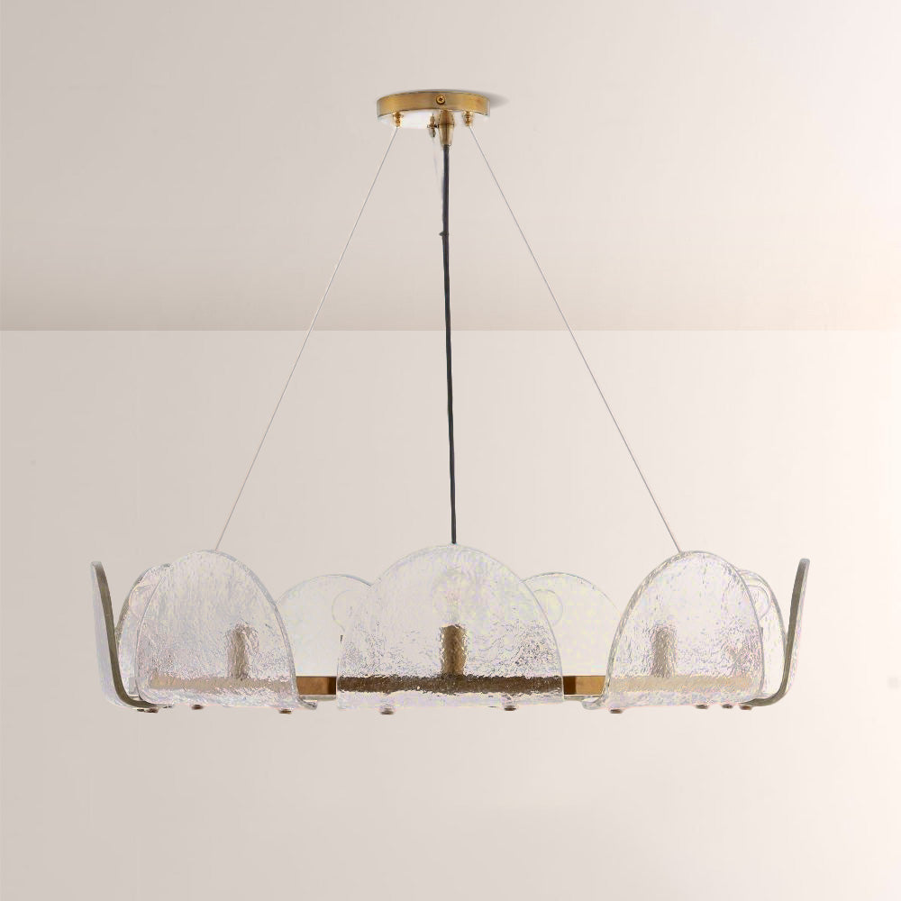 Mendez Glass Round Chandelier - XYlight