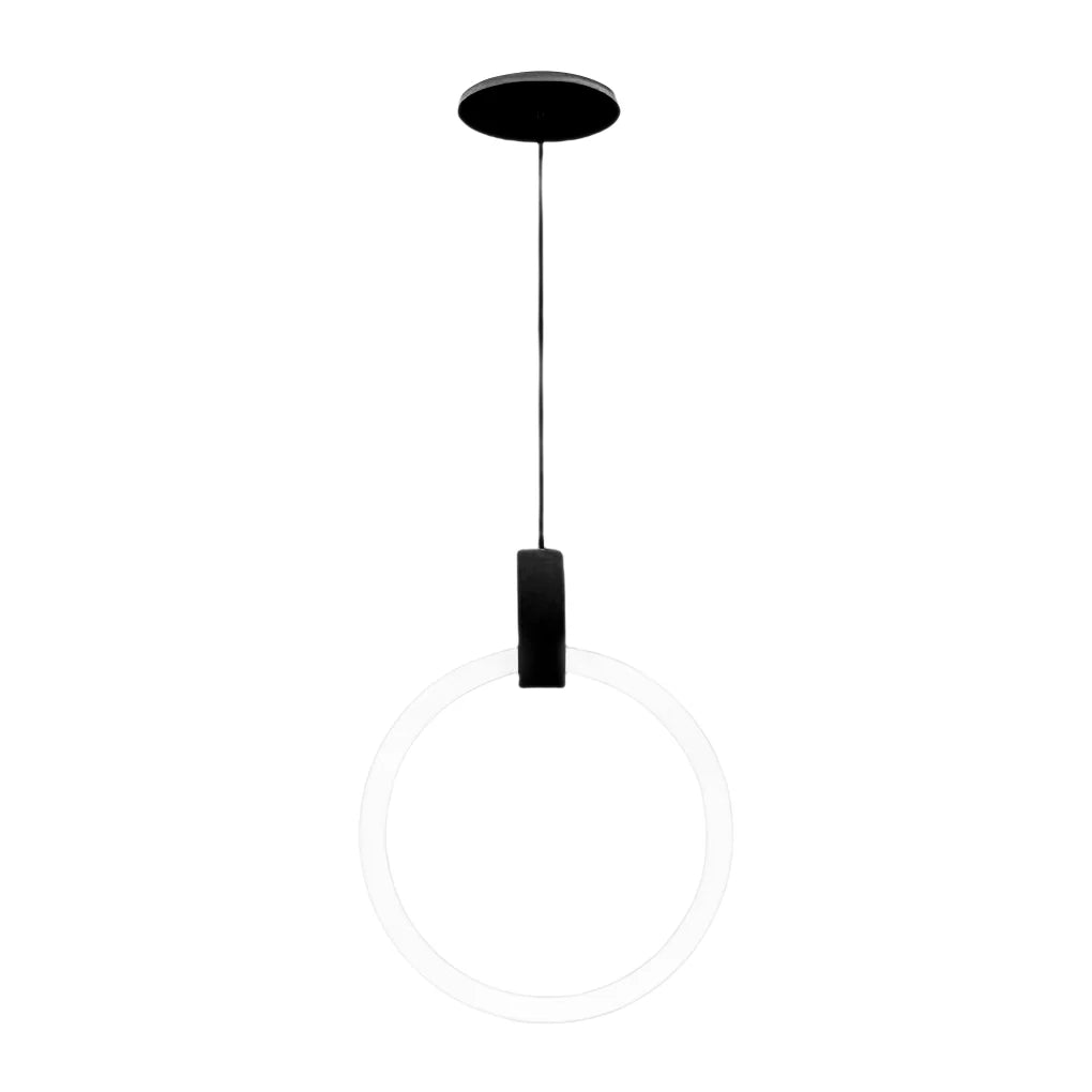 Minimalist Rings Stepless Dimming LED Nordic Duplex Stair Chandelier - XYlight
