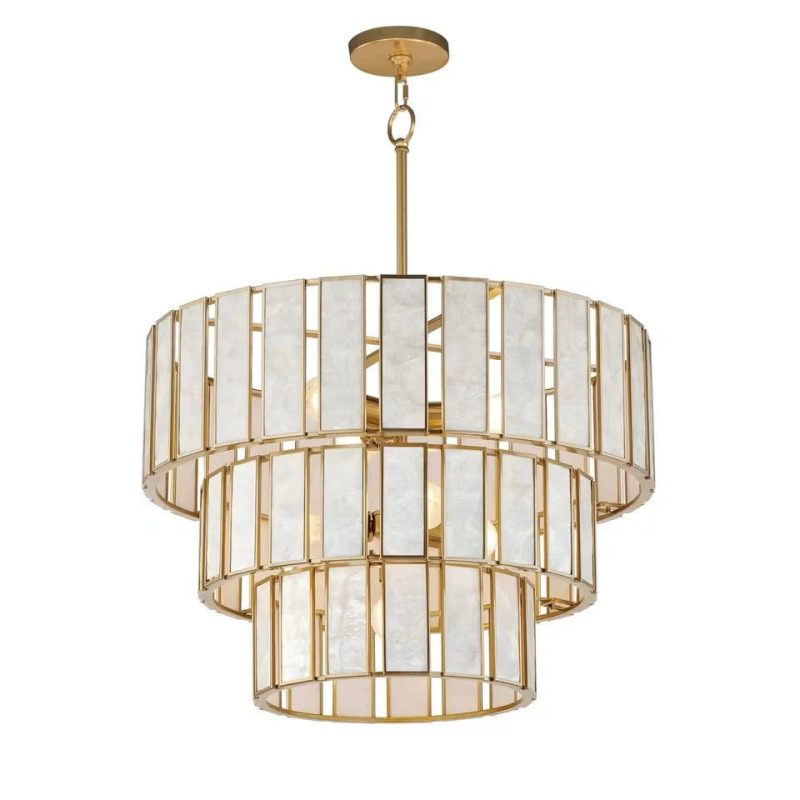 Mirnaia Round 3-Tier Chandelier