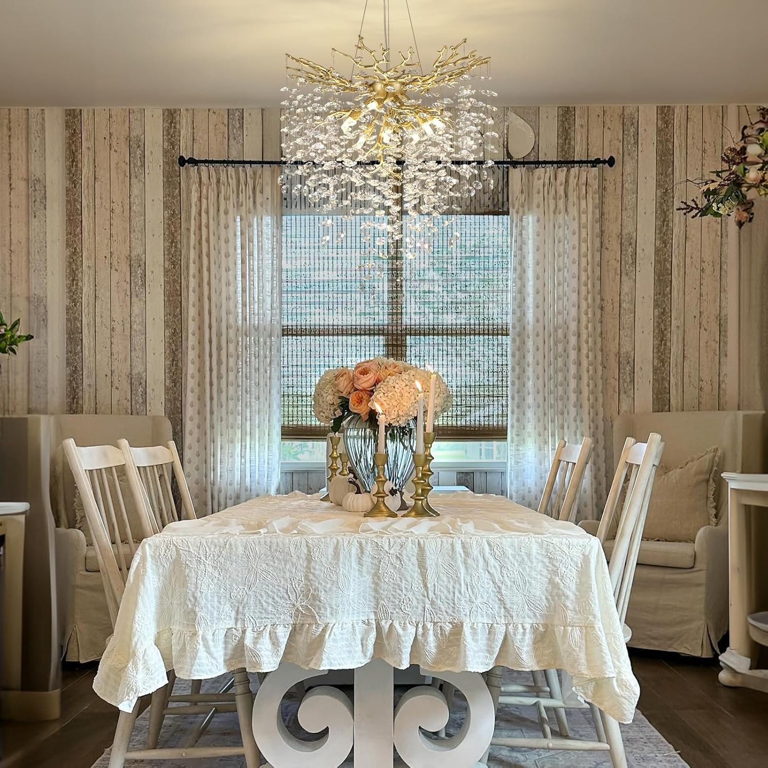 Modern Crystal Chandelier For Dining Room - XYlight