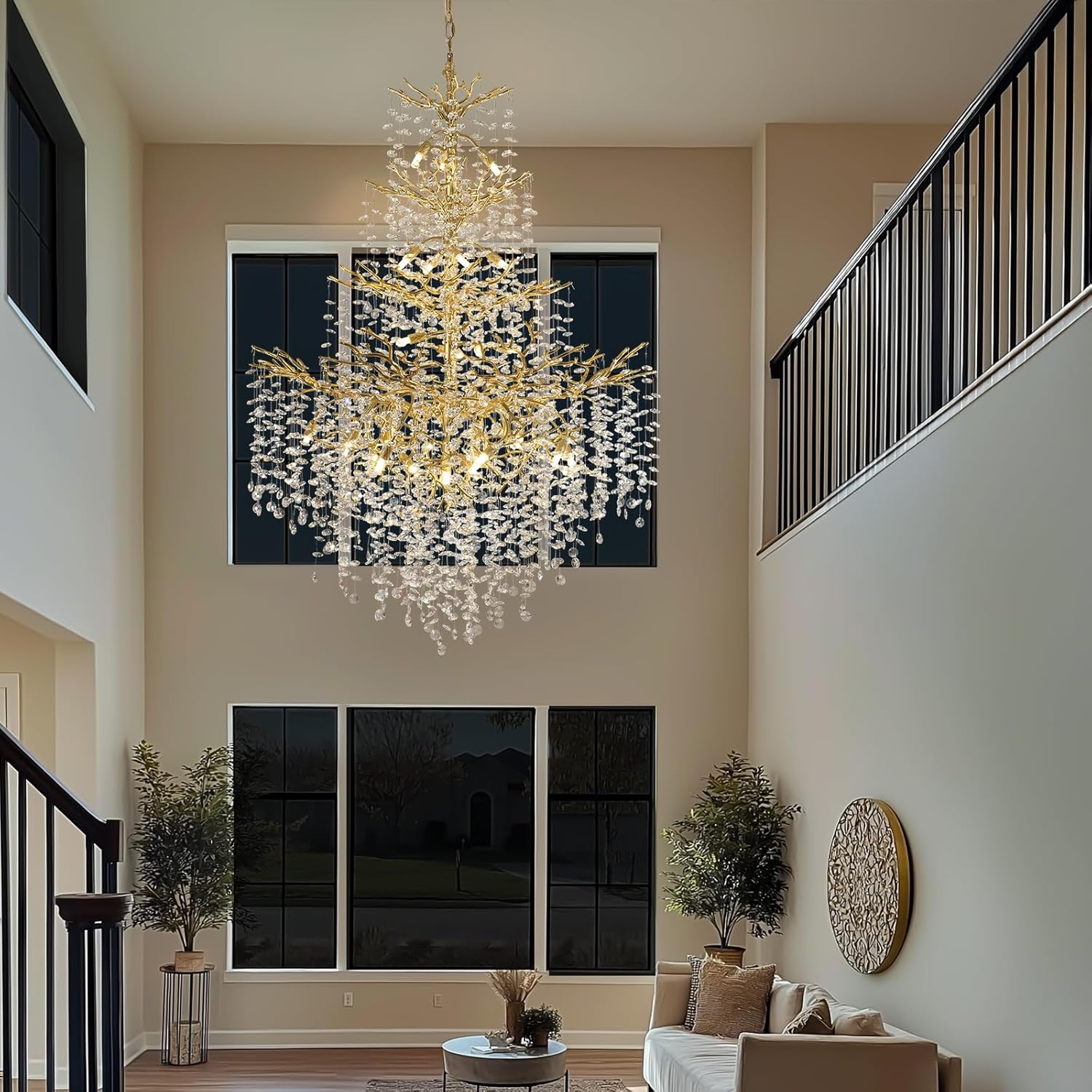 Modern Crystal Chandelier For Dining Room - XYlight