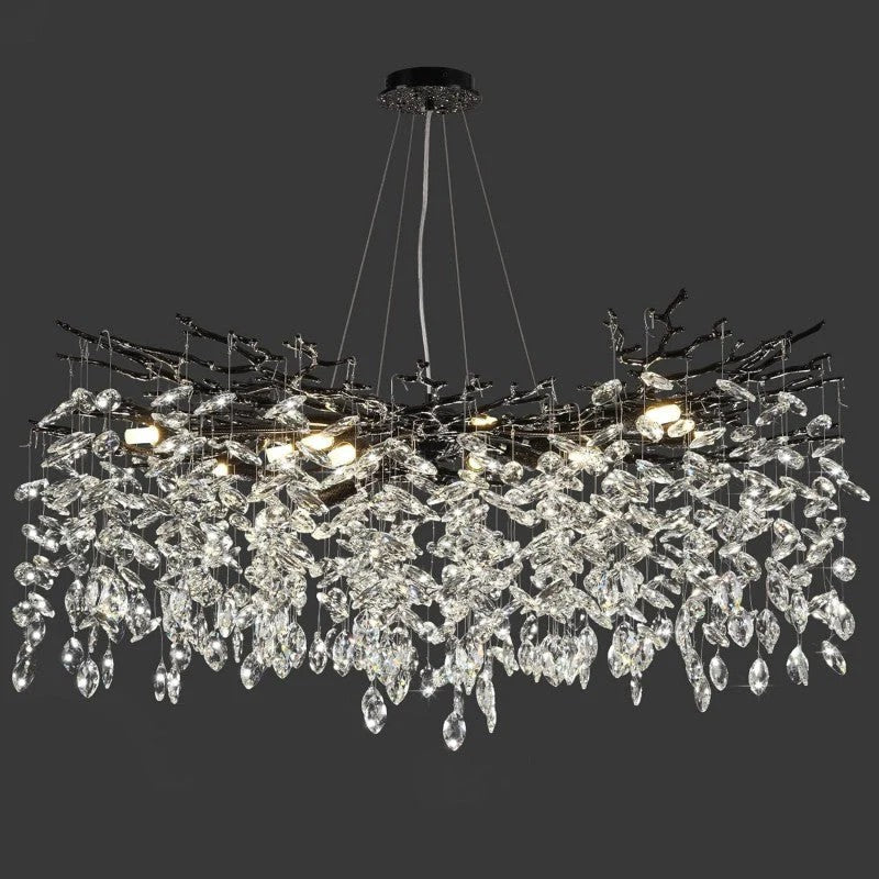 Modern Crystal Tree Branch Chandelier - XYlight