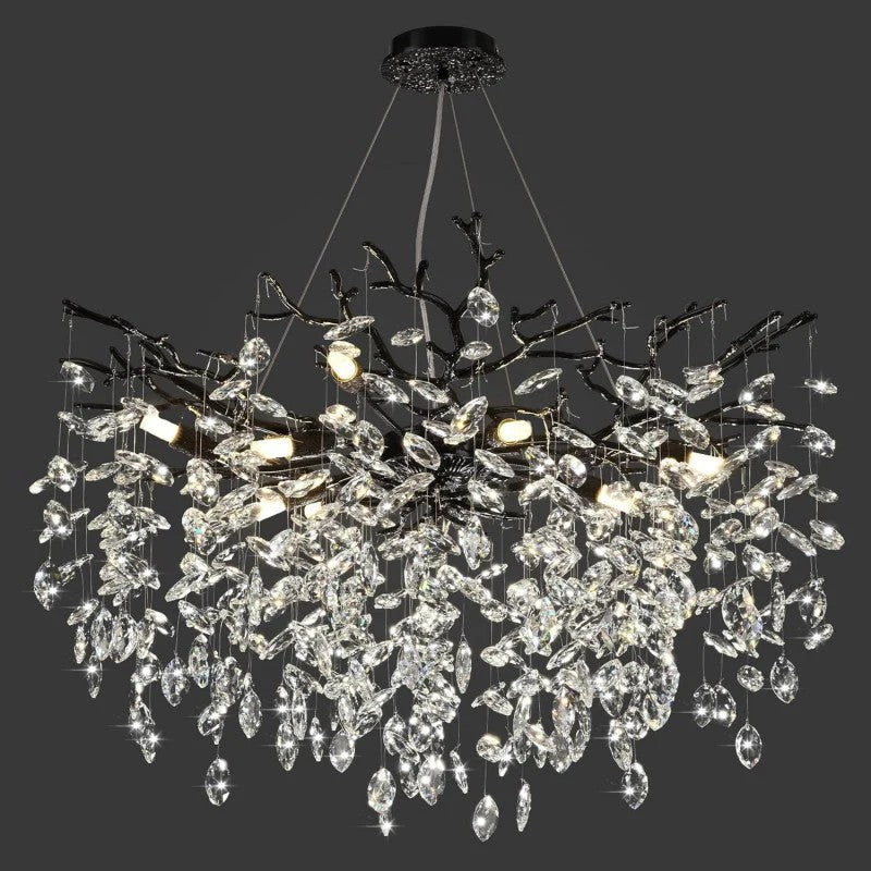 Modern Crystal Tree Branch Chandelier - XYlight