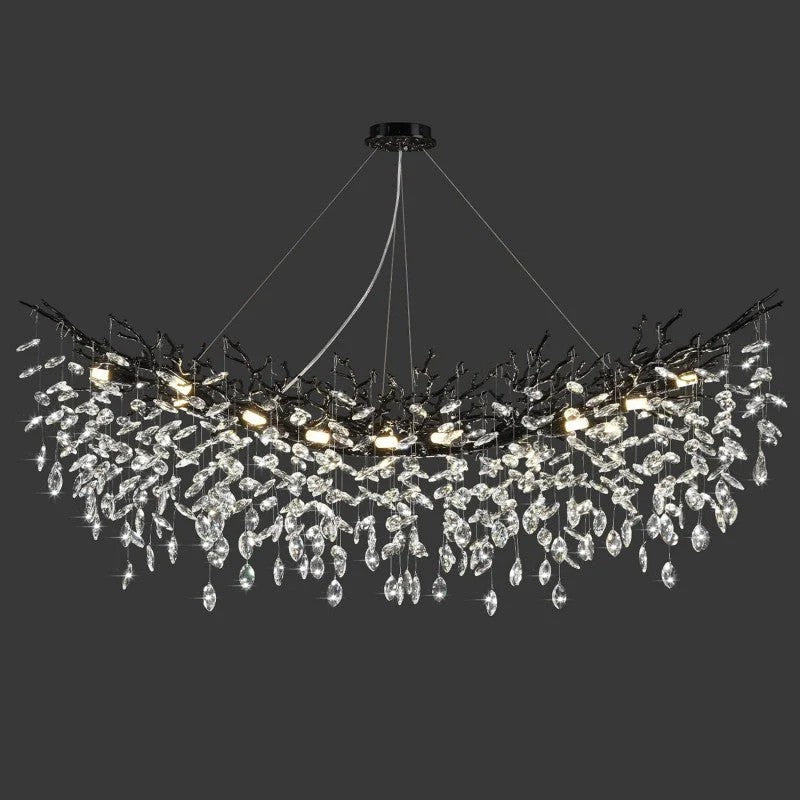 Modern Crystal Tree Branch Chandelier - XYlight