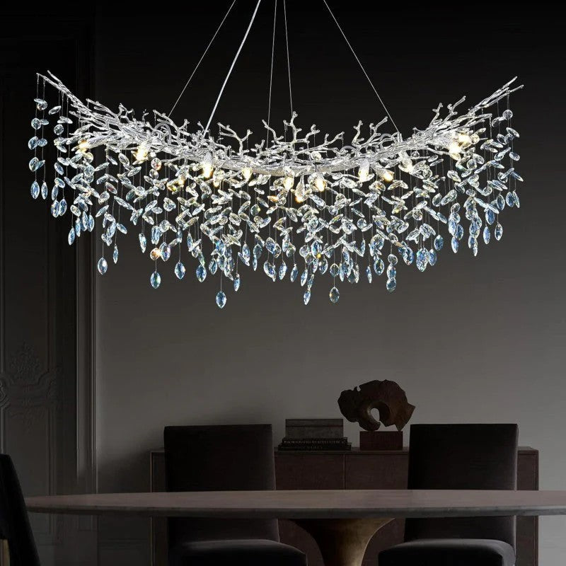 Modern Crystal Tree Branch Chandelier - XYlight