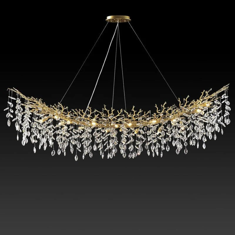 Modern Crystal Tree Branch Chandelier - XYlight