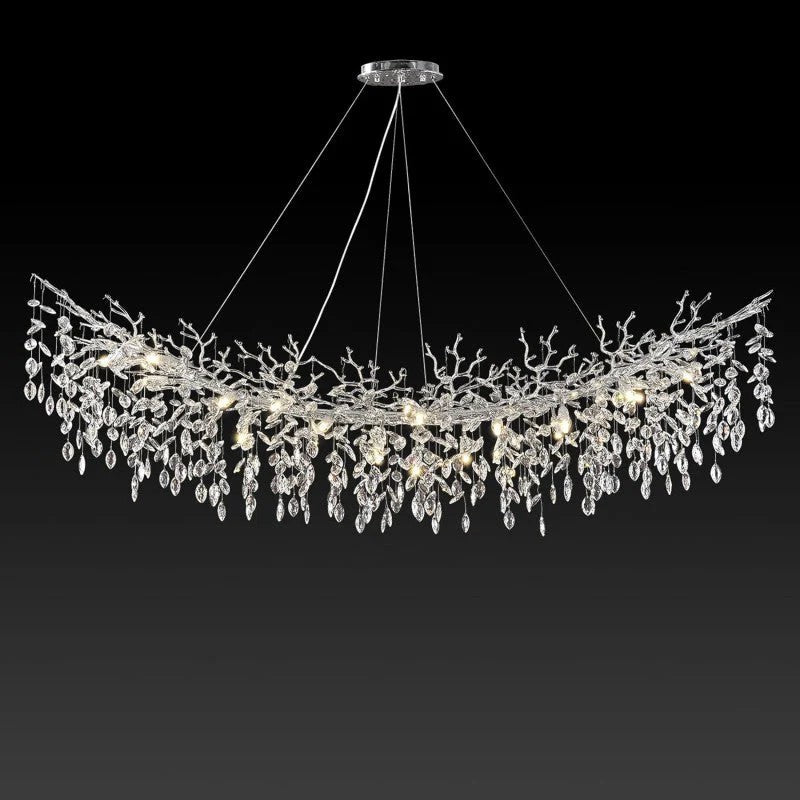 Modern Crystal Tree Branch Chandelier - XYlight
