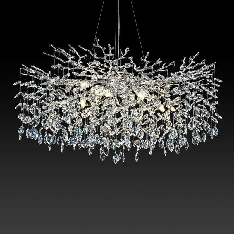 Modern Crystal Tree Branch Chandelier - XYlight