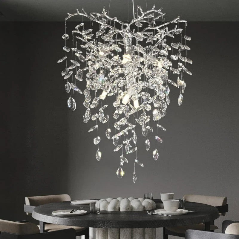 Modern Crystal Tree Branch Chandelier - XYlight