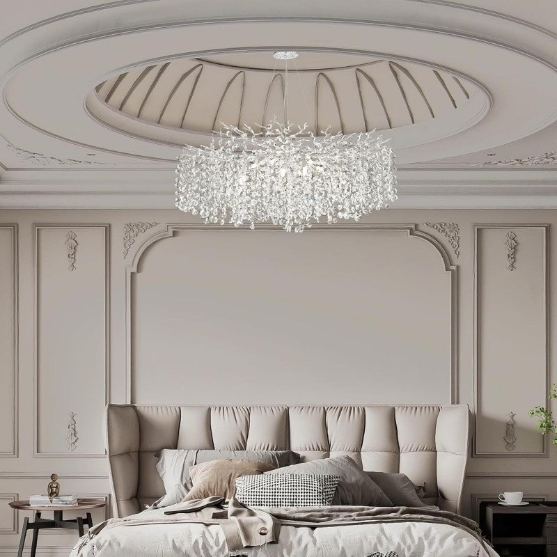 Modern Tree Branch Crystal Chandelier 55"L 30"D - XYlight