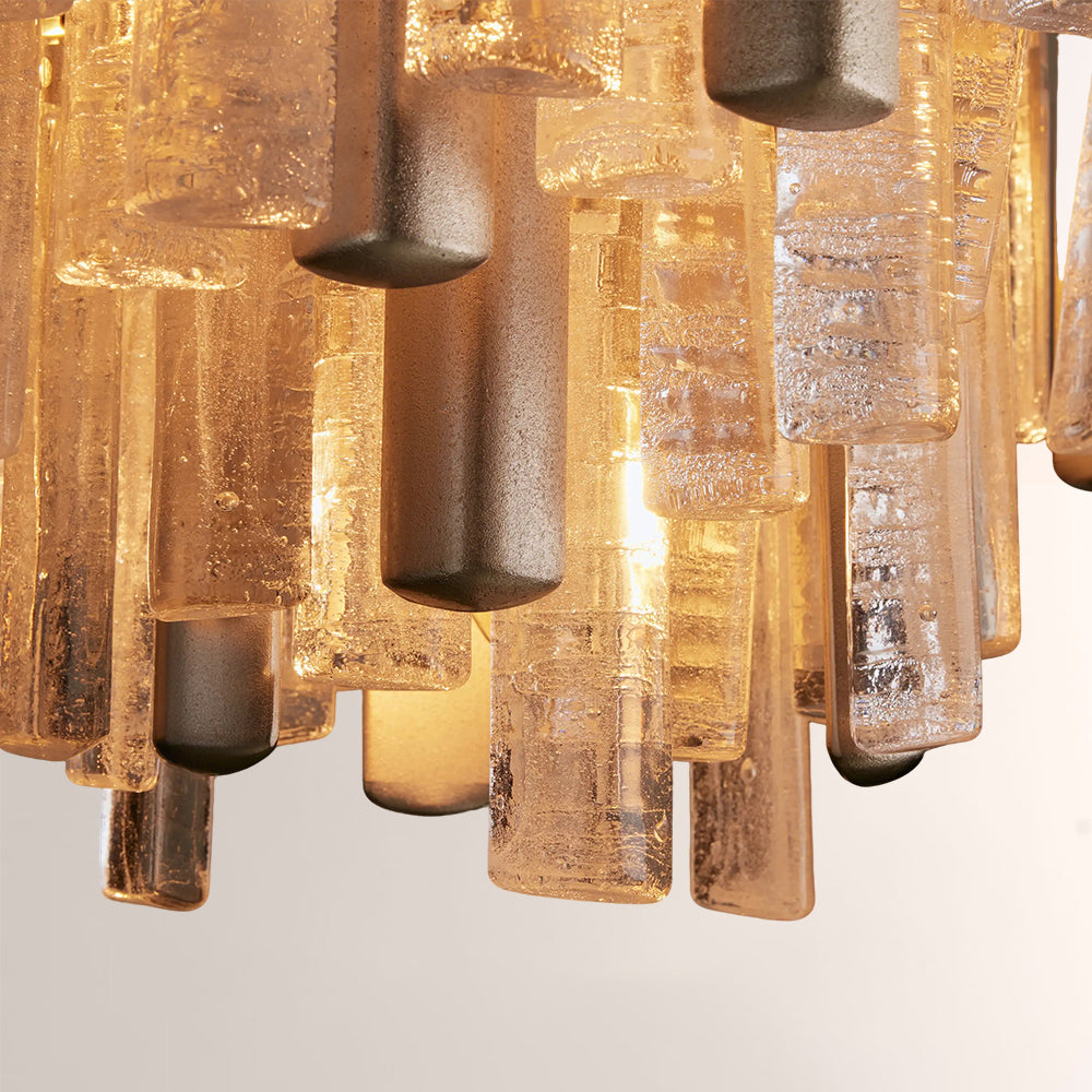 Nedalune Crystal Prism Flush Mount - XYlight