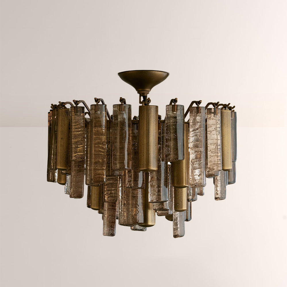 Nedalune Crystal Prism Flush Mount - XYlight