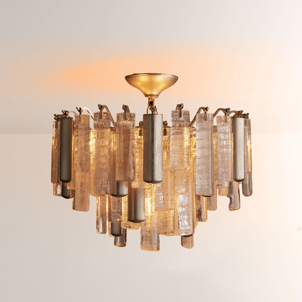 Nedalune Crystal Prism Flush Mount - XYlight