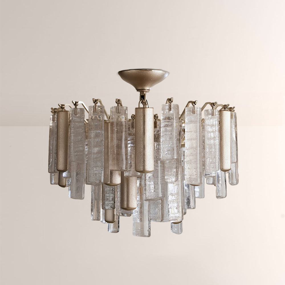 Nedalune Crystal Prism Flush Mount - XYlight