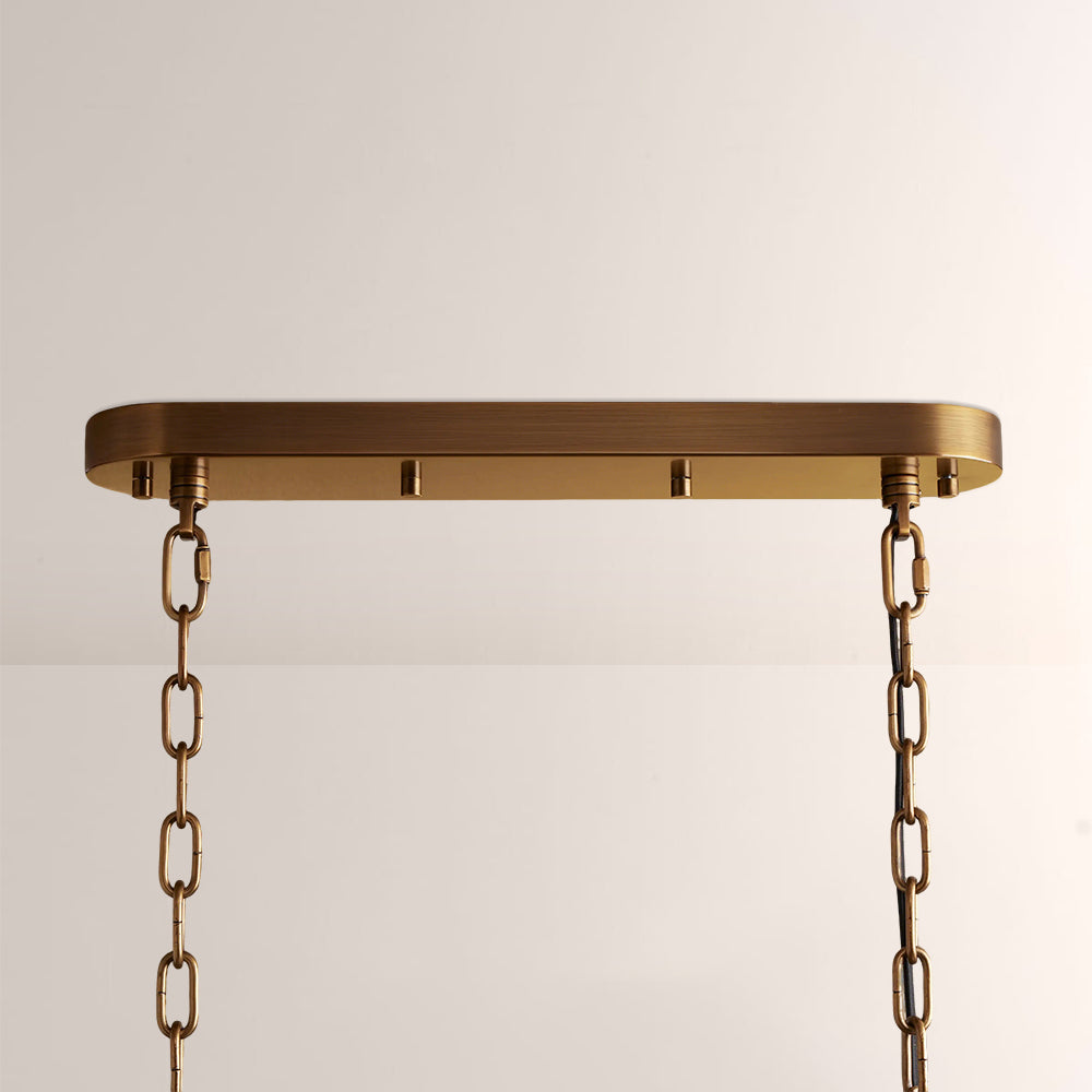 Nedalune Crystal Prism Linear Chandelier - XYlight
