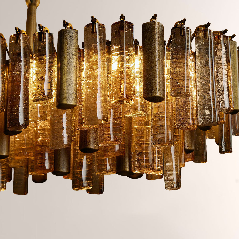 Nedalune Crystal Prism Linear Chandelier - XYlight