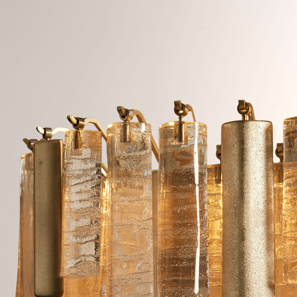 Nedalune Crystal Prism Linear Chandelier - XYlight