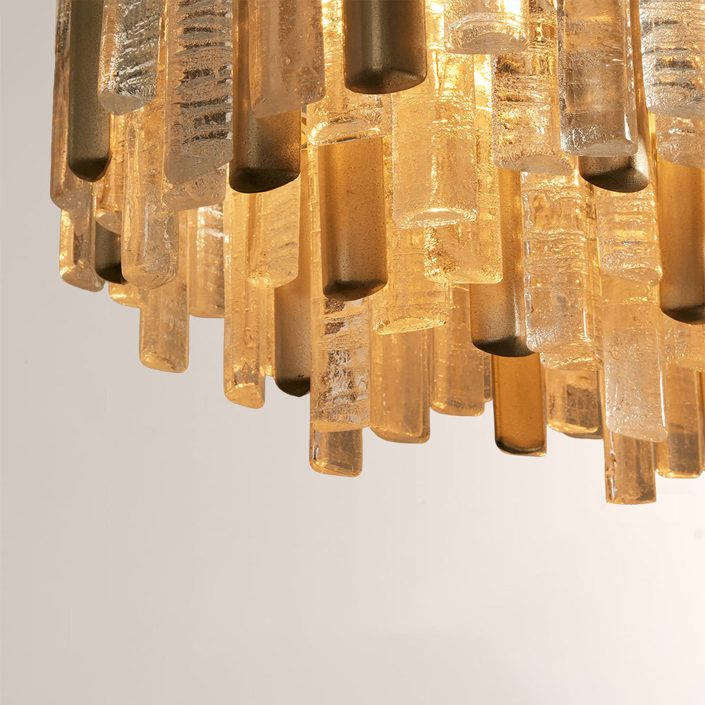 Nedalune Crystal Prism Linear Chandelier - XYlight