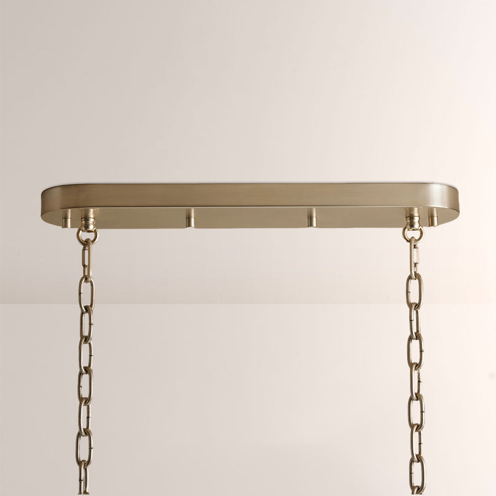 Nedalune Crystal Prism Linear Chandelier - XYlight