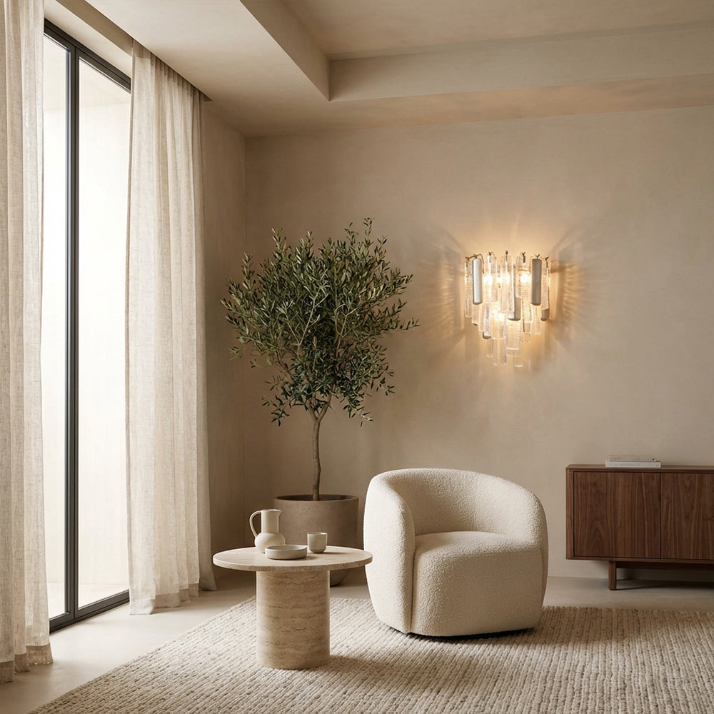 Nedalune Crystal Prism Wall Sconce - XYlight