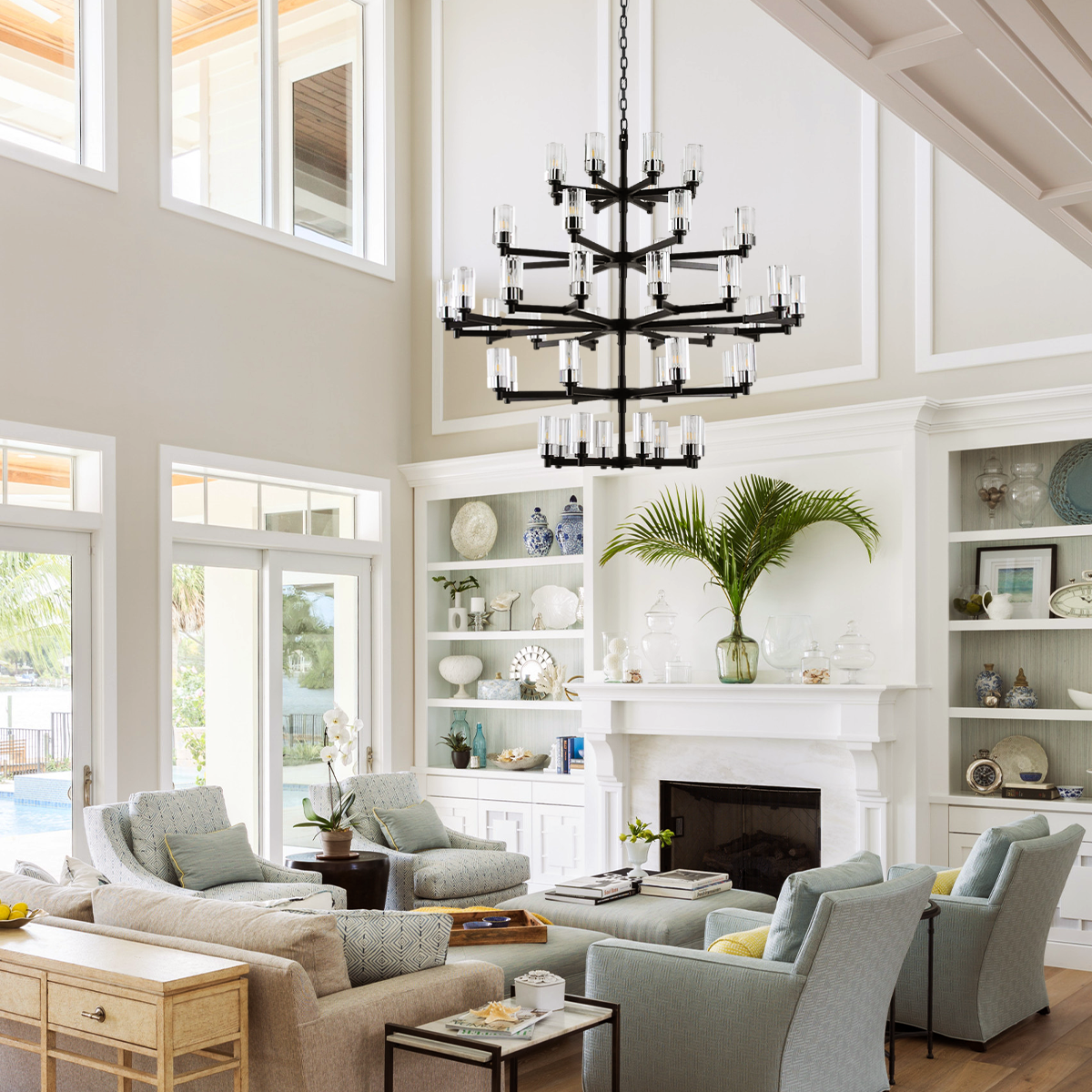 Niko Wine-glass Large Crystal Chandelier - XYlight