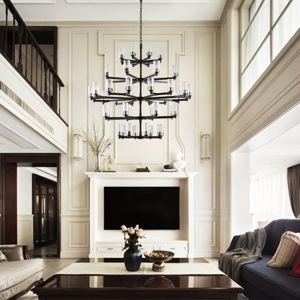 Niko Wine-glass Large Crystal Chandelier - XYlight