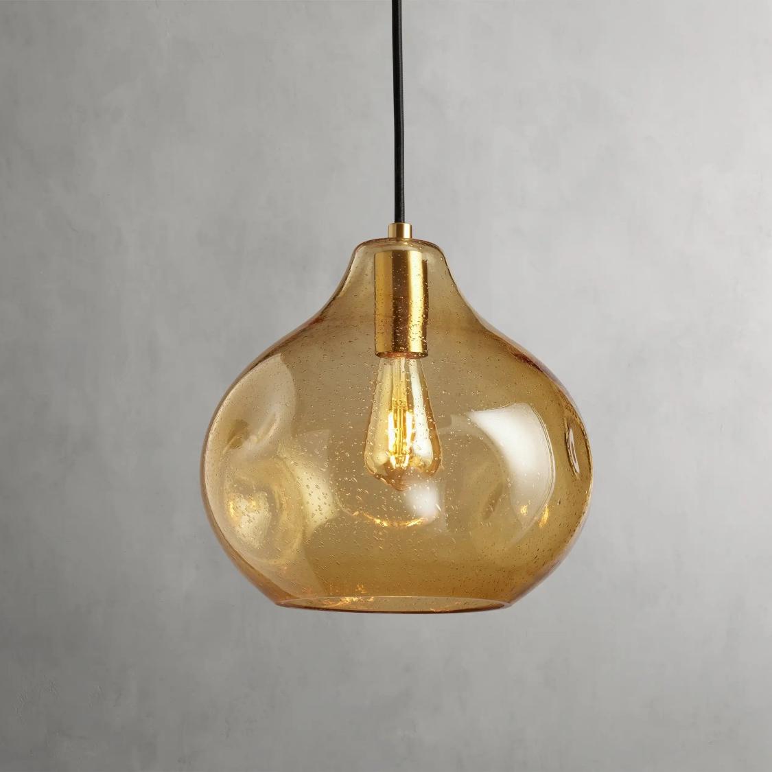 Organic Glass Pendant - XYlight