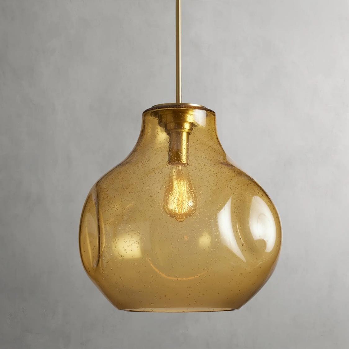 Organic Glass Pendant - XYlight