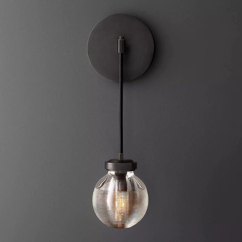 Pearl Spherical Modern Wall Sconce (Cord) - XYlight