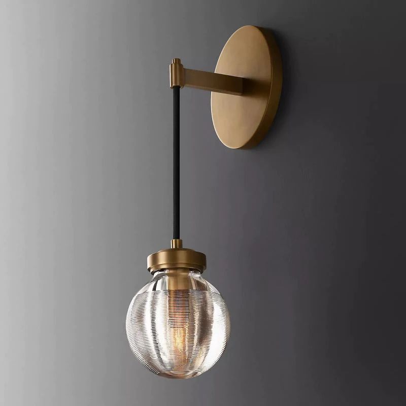 Pearl Spherical Modern Wall Sconce (Cord) - XYlight