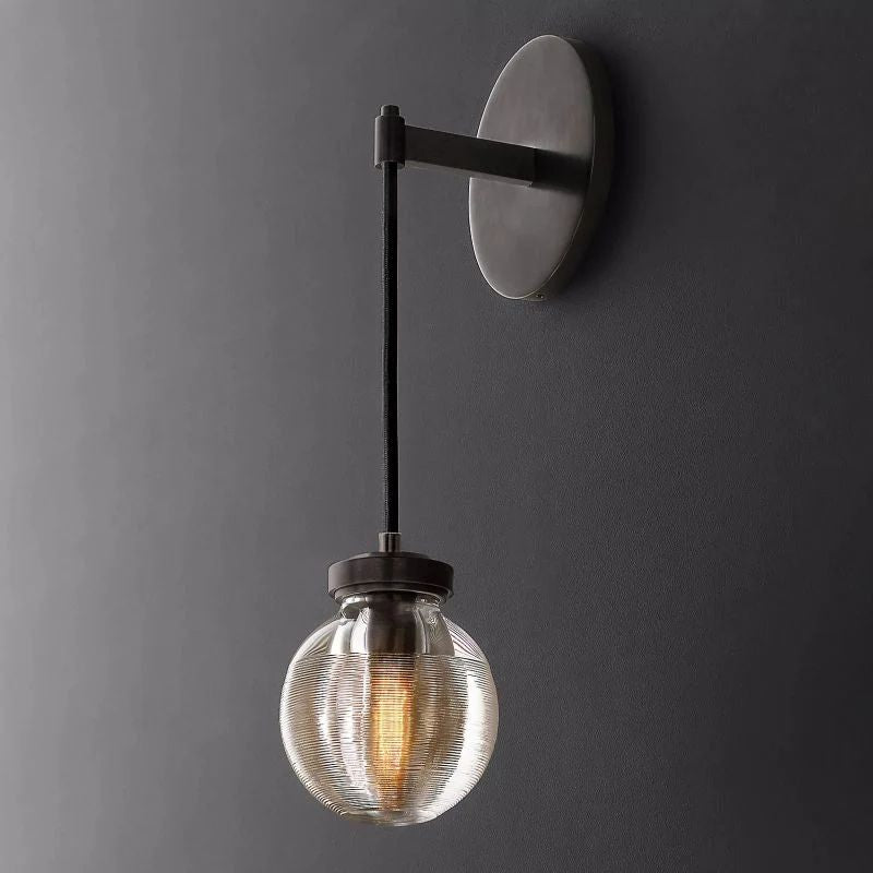 Pearl Spherical Modern Wall Sconce (Cord) - XYlight