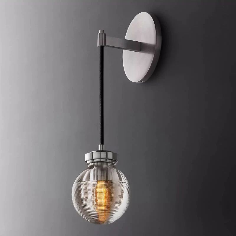 Pearl Spherical Modern Wall Sconce (Cord) - XYlight