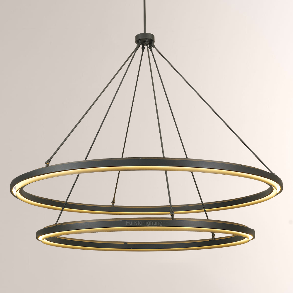 Perenlo 2-Tier Round Chandelier - XYlight