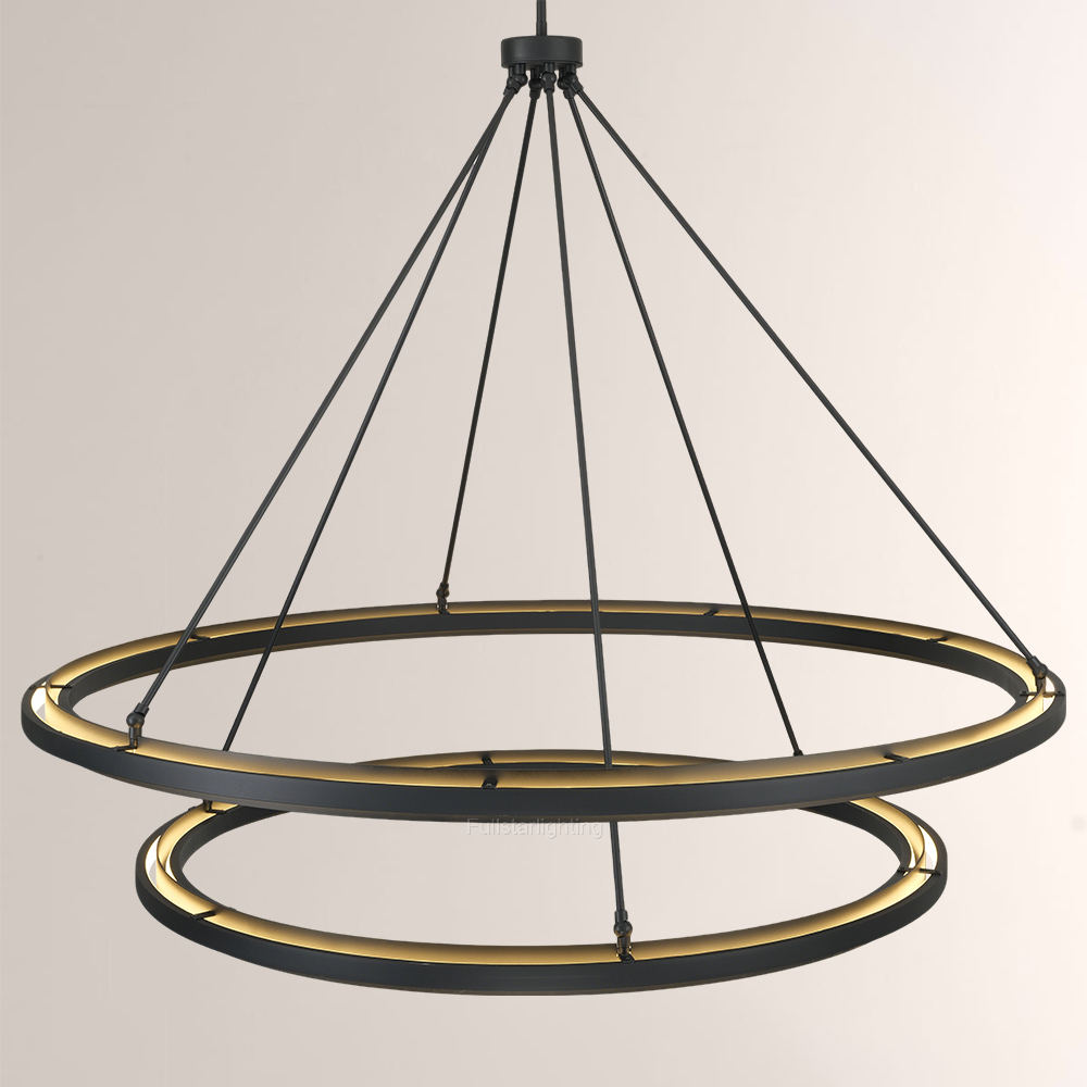 Perenlo 2-Tier Round Chandelier - XYlight