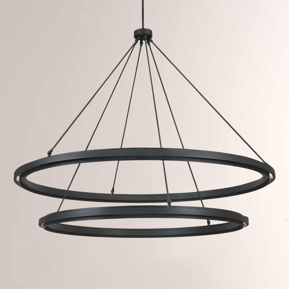 Perenlo 2-Tier Round Chandelier - XYlight
