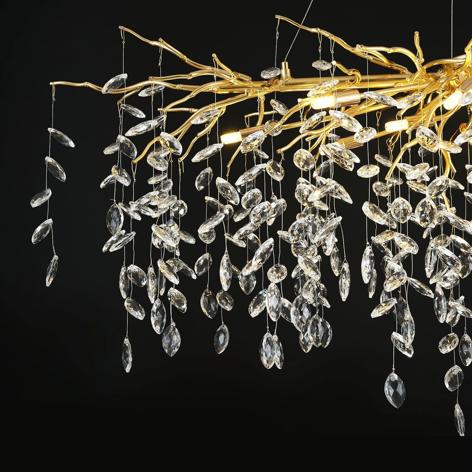Pluvarelle Tree Branch Chandelier 23" - XYlight