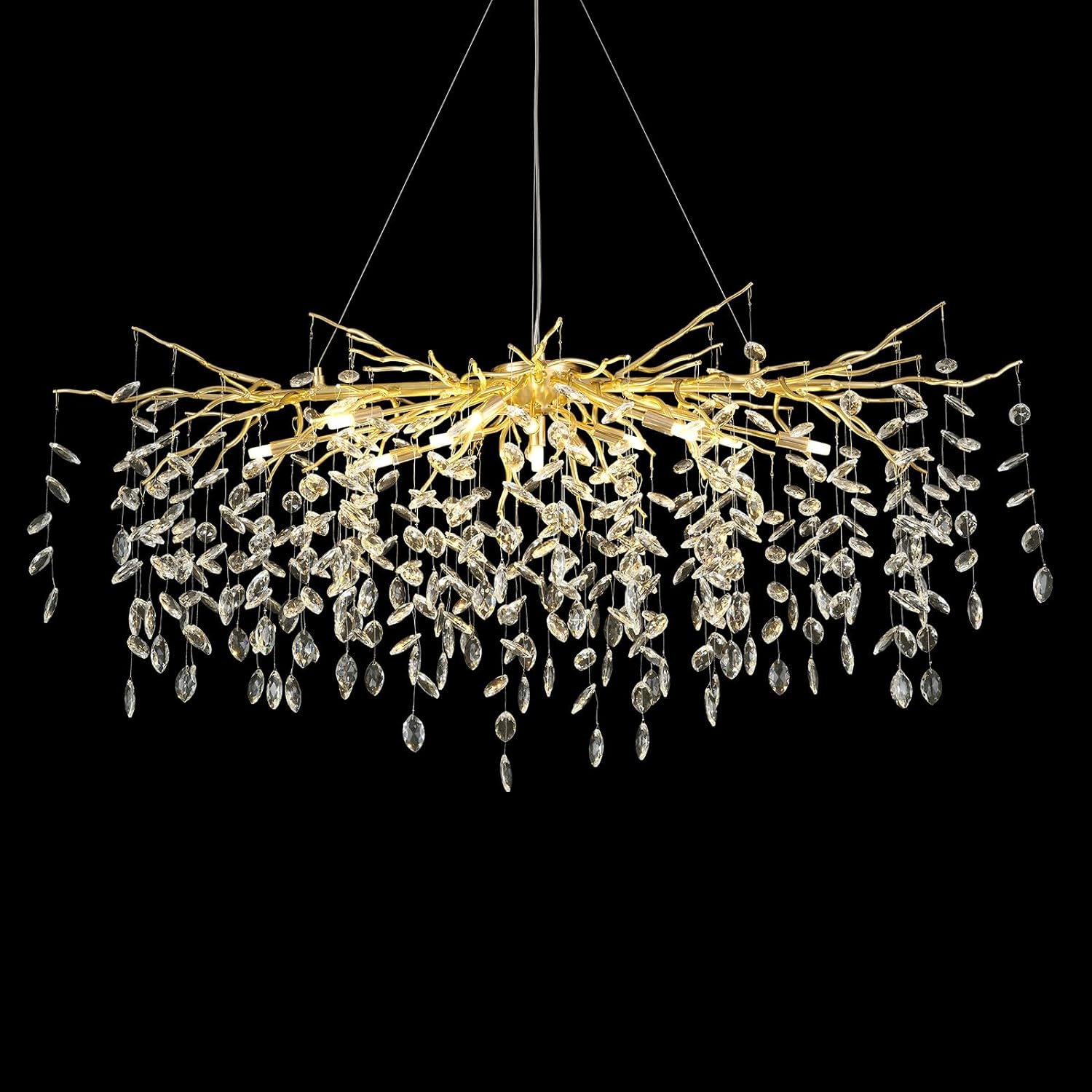 Pluvarelle Tree Branch Chandelier 23" - XYlight