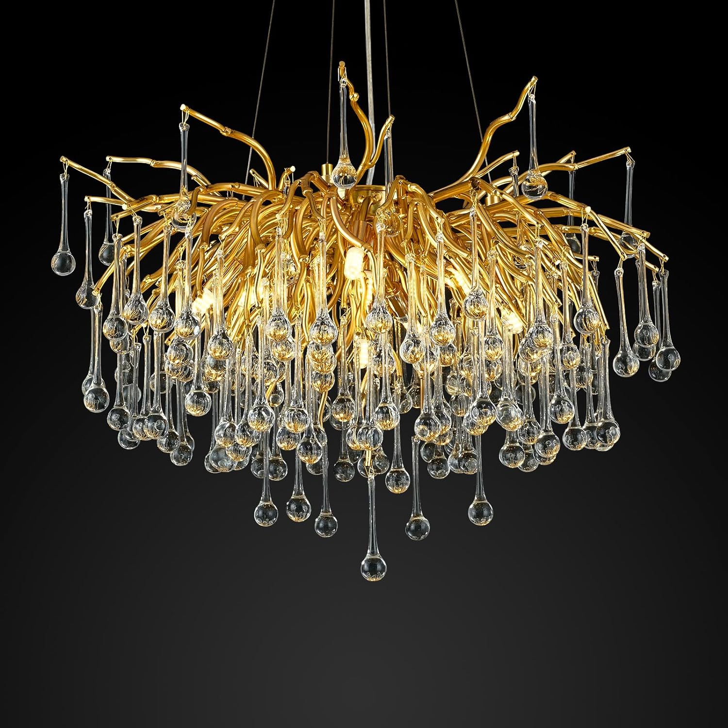 Pluvarelle Tree Branch Chandelier 23" - XYlight