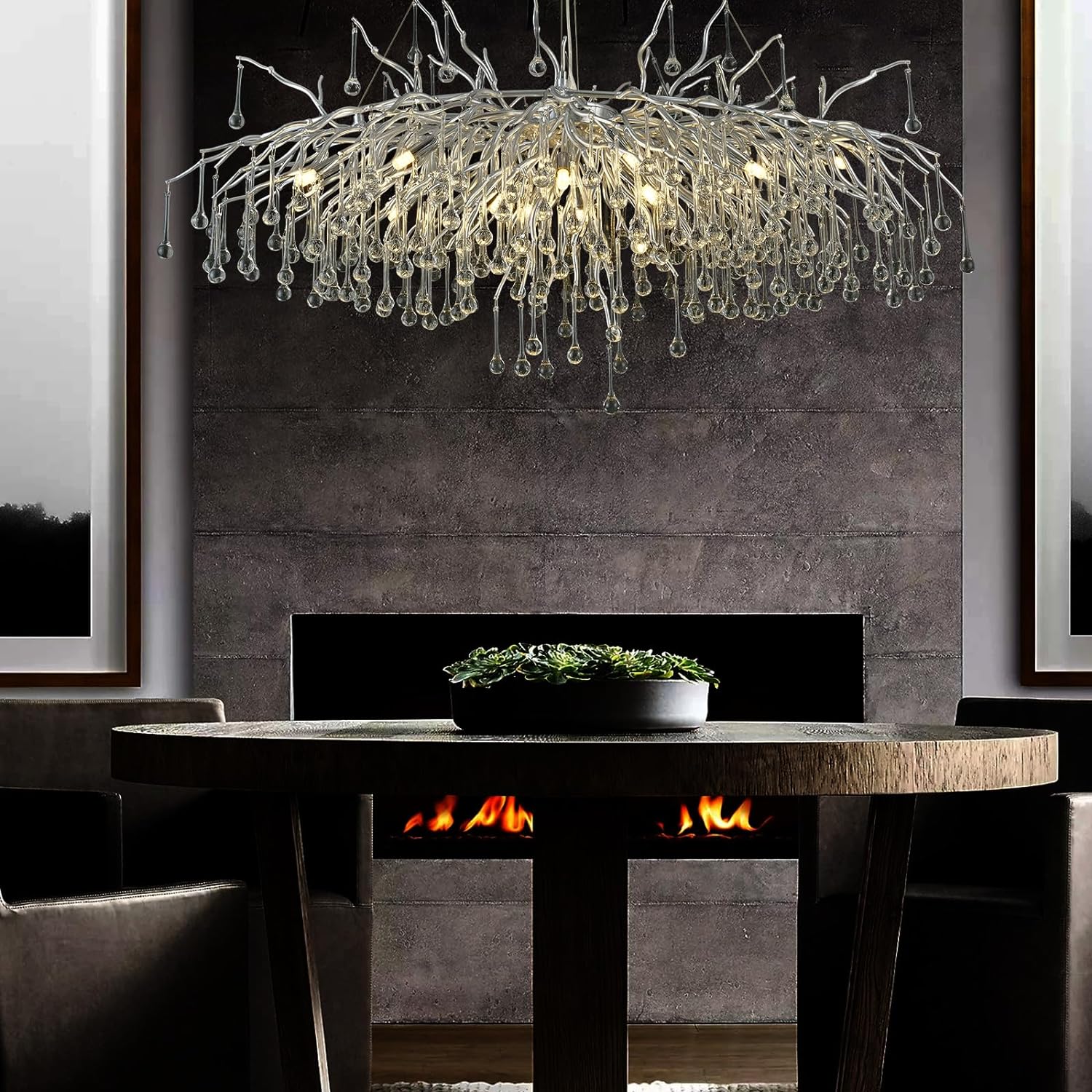 Pluvarelle Tree Branch Chandelier 23" - XYlight