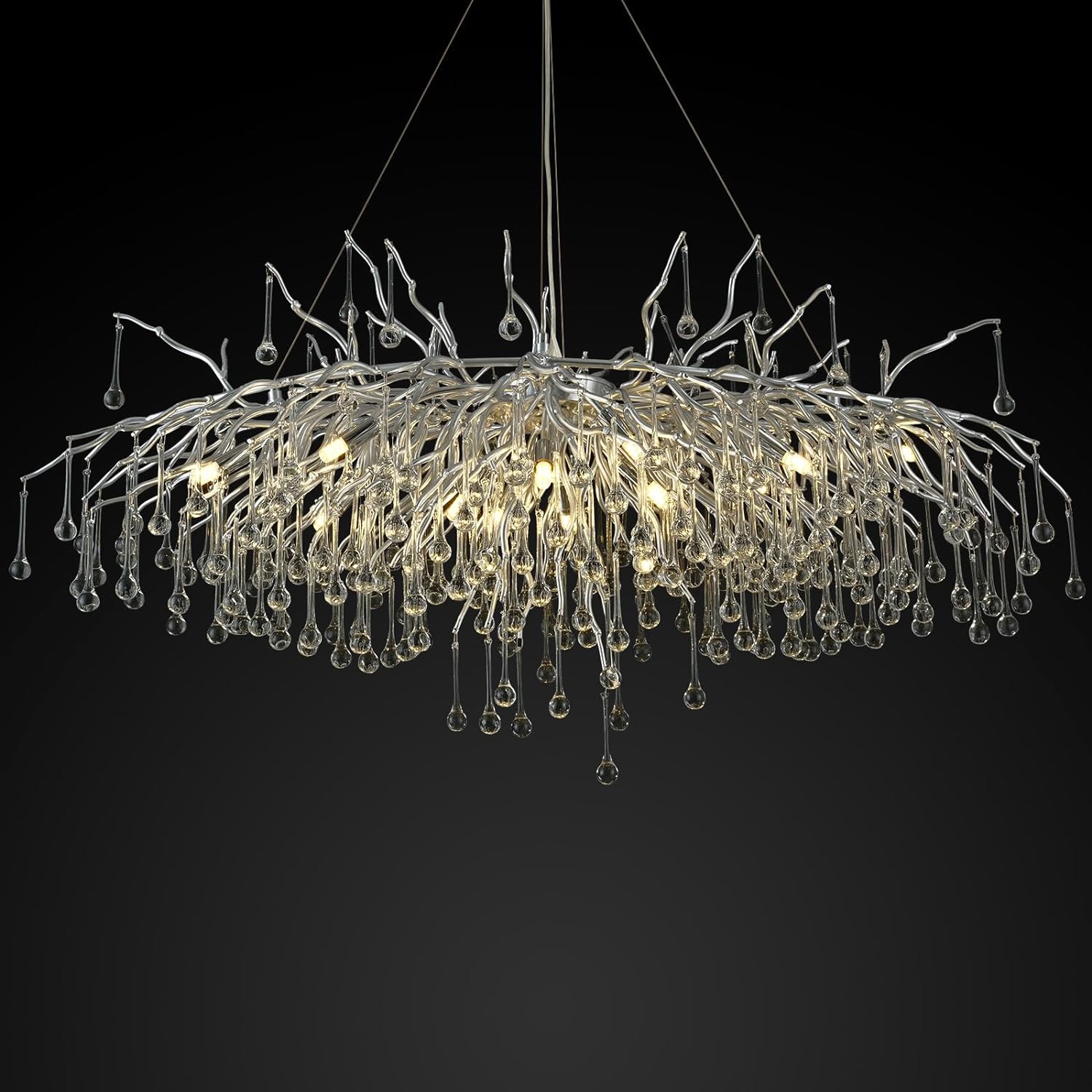 Pluvarelle Tree Branch Chandelier 23" - XYlight