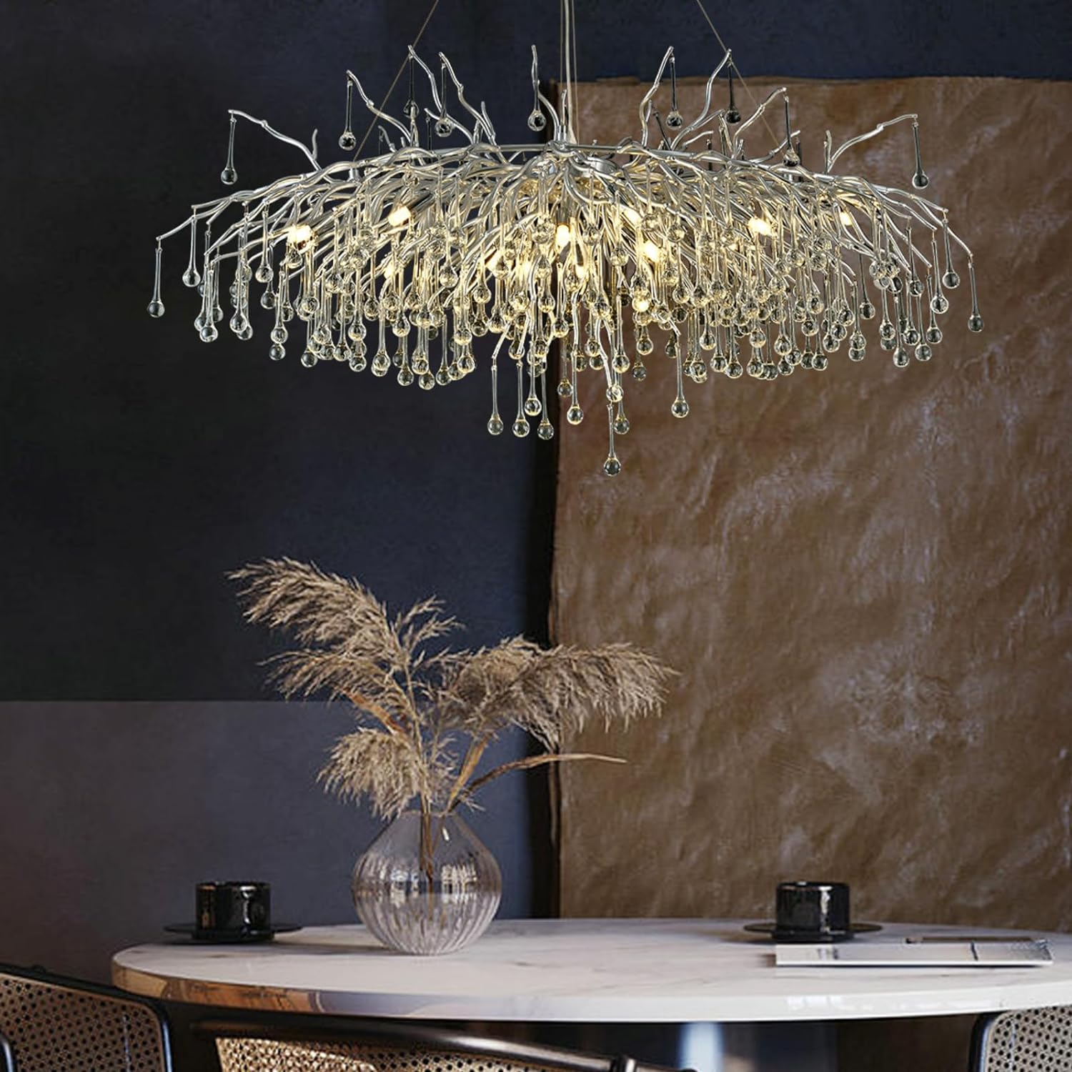 Pluvarelle Tree Branch Chandelier 23" - XYlight