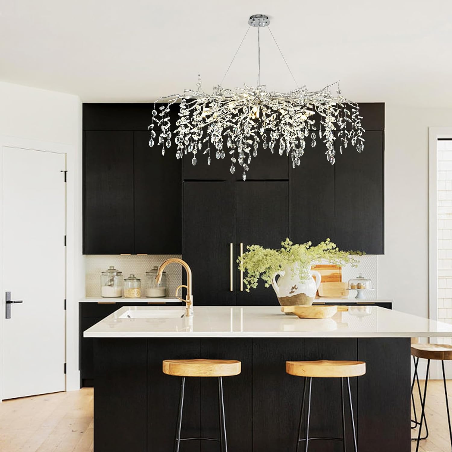 Pluvarelle Tree Branch Chandelier 23" - XYlight