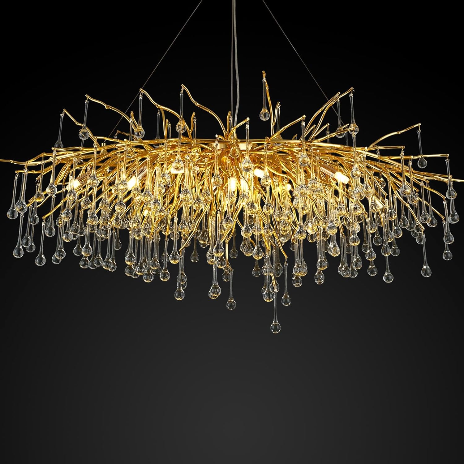 Pluvarelle Tree Branch Chandelier 23" - XYlight